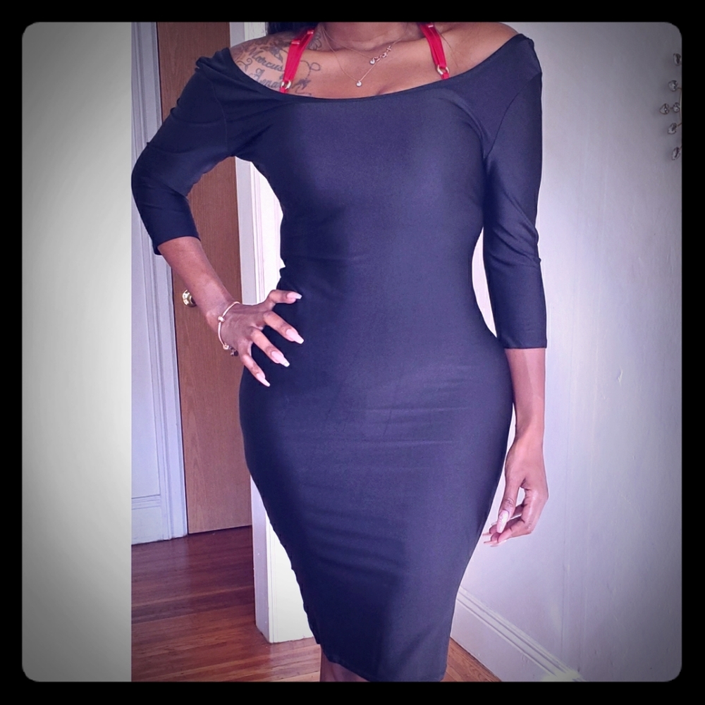 Off the shoulders dress